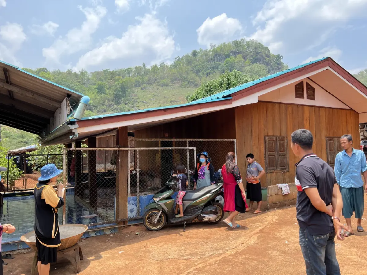 บ้านของผู้ก่อเหตุ