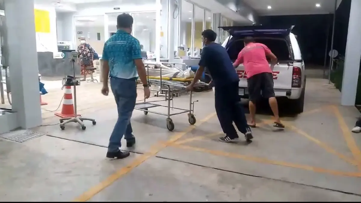 สาวใหญ่พาจนท.ขับไล่"เจ้างาสั้น" ช้างป่าวิ่งเข้าหาหลบไม่ทัน ถูกทำร้ายดับ