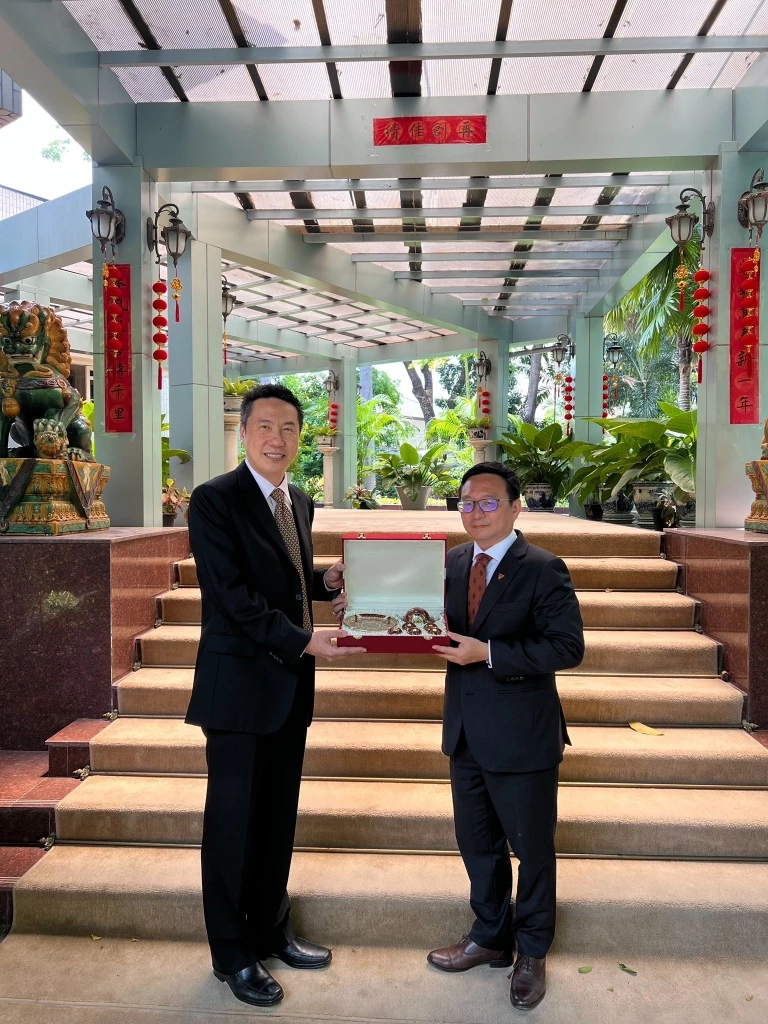 "ชัยธวัช"เข้าพบ"หยาง ซิน"อัครราชทูตจีนประจำไทยเนื่องในอำลาตำแหน่ง