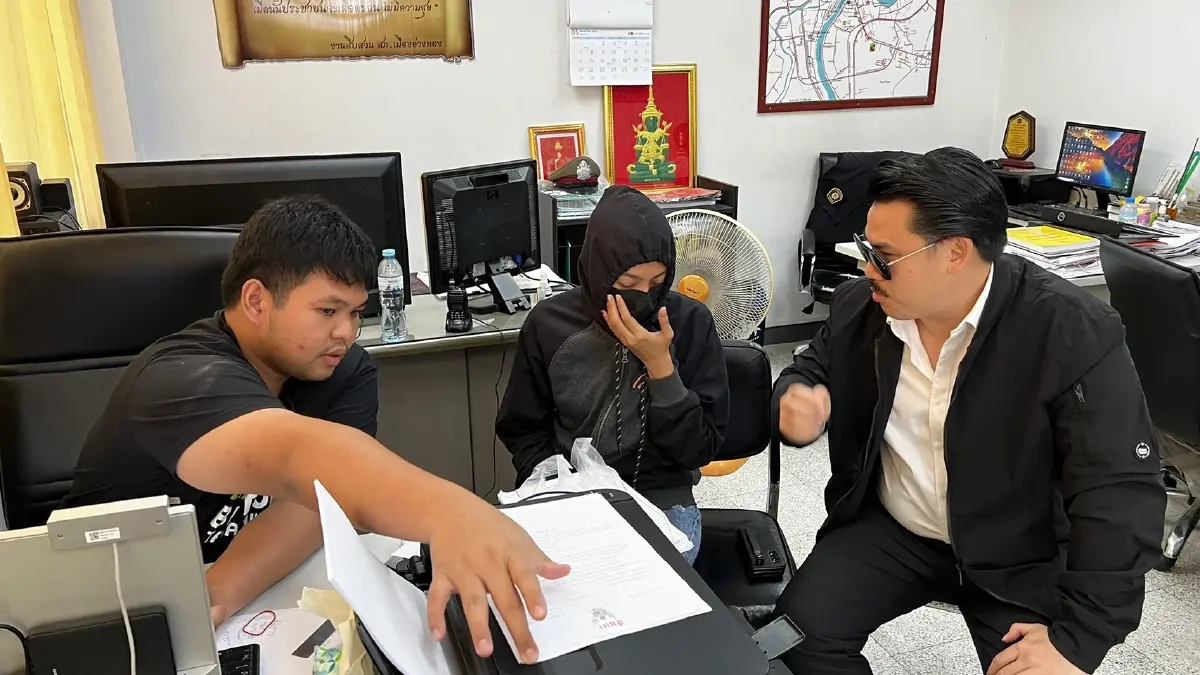 บุกรวบ"ตองงานแก้" ปัดปล่อยคลิปลับ กรรโชกทรัพย์ ประกาศพร้อมเจอ"กัน จอมพลัง"