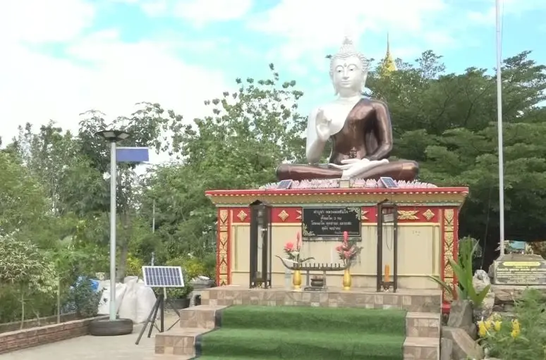 ค่าไฟลดฮวบ! วัดสตูล หันมาใช้พลังงานไฟฟ้าจาก "โซลาร์เซลล์"