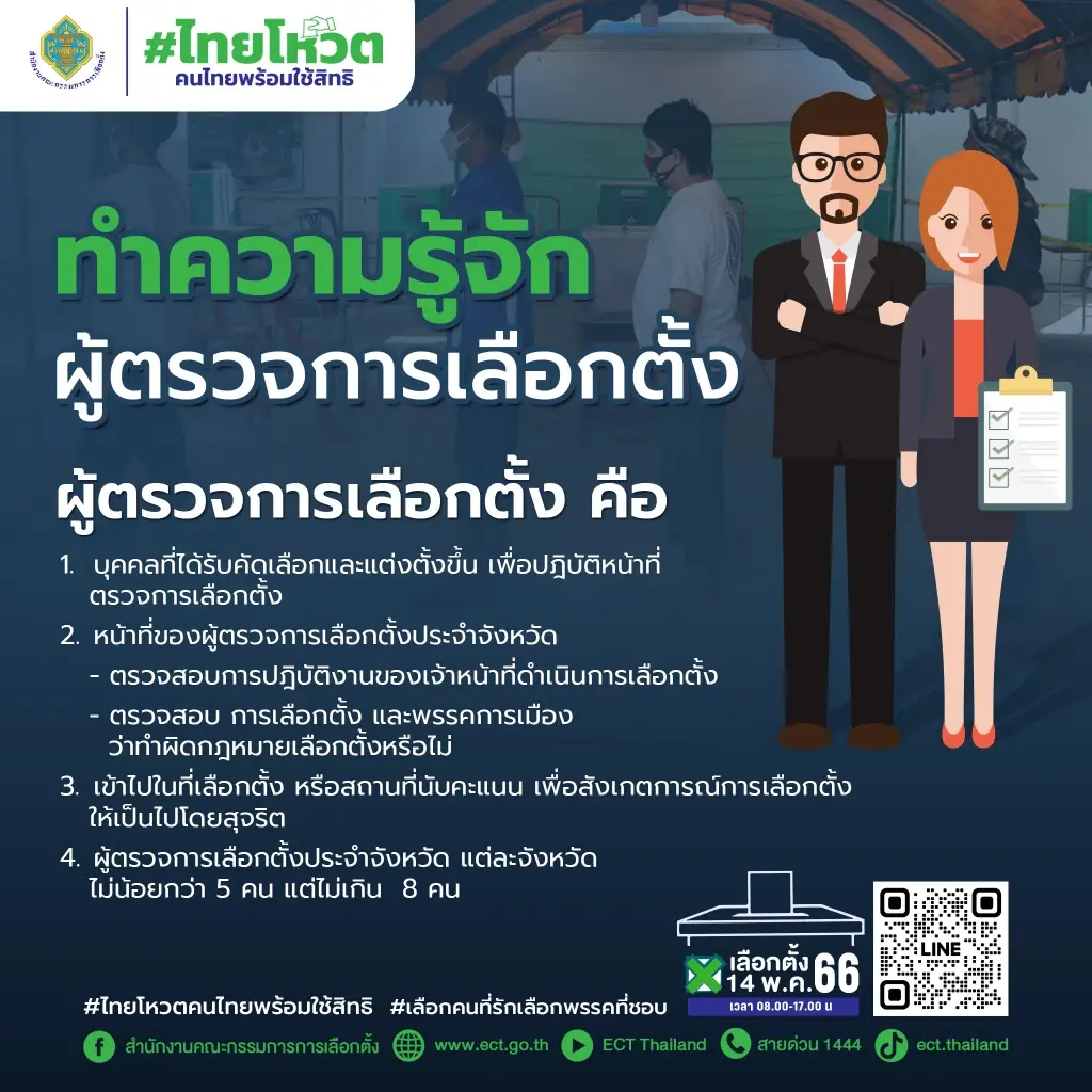 "กกต." คลอดแนวปฏิบัติ ห้ามผู้สมัคร-พรรคหาเสียงใกล้หน่วยเลือกตั้ง