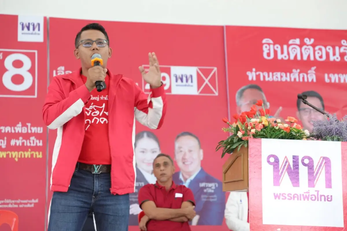 "สมศักดิ์" บินลงใต้ปราศรัย มั่นใจ พรรคได้ส.ส.ใต้คนแรก แย้มมีลุ้นชนะหลายเขต