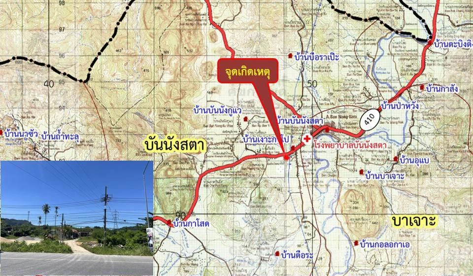 คนร้ายลอบวางระเบิด พื้นที่ อ.บันนังสตา ทหาร ดับ 1 เจ็บ 3