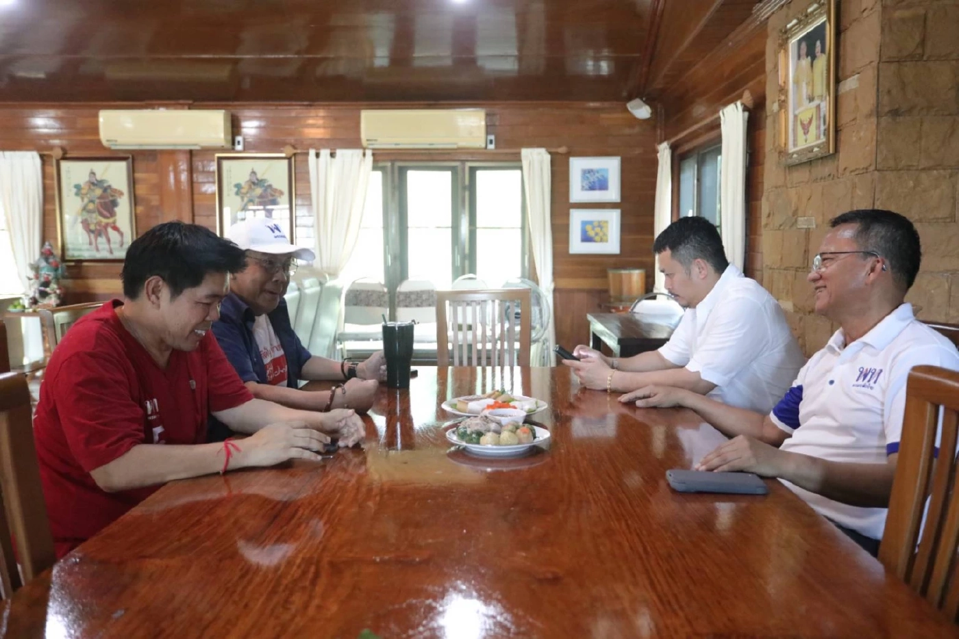 "สมศักดิ์-สุธรรม" ติวเข้ม "อัณณพ" ผู้สมัคร ส.ส.อยุธยาหาเสียงแลนด์สไลด์