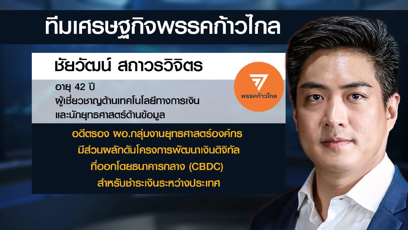 เทียบฟอร์มทีมเศรษฐกิจพรรค 'ก้าวไกล-เพื่อไทย'