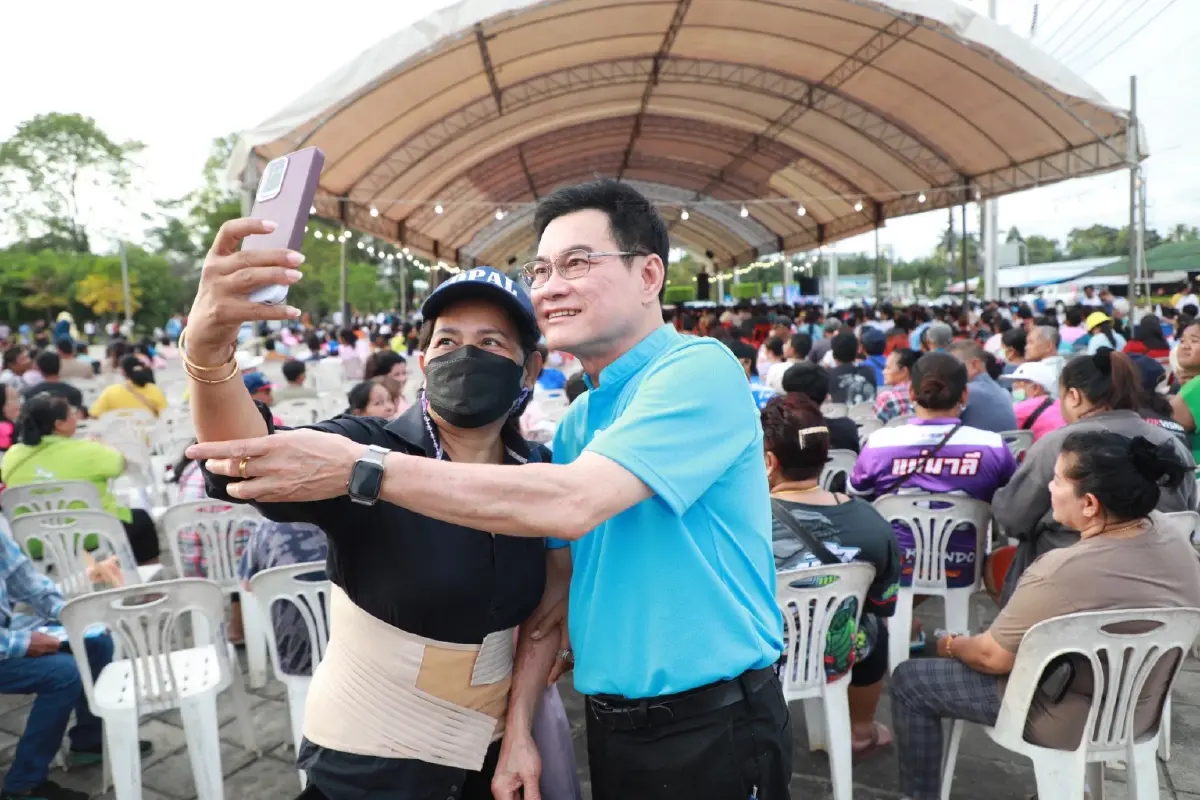 "จุรินทร์" อ้อนพี่น้องในบ้านเกิด กาปชป.ทั้ง 2 ใบ เพื่อศักดิ์ศรีคนพังงา