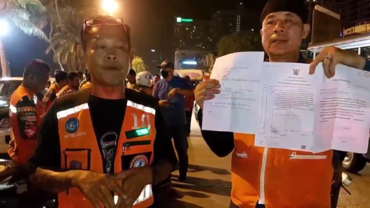 เปิดคลิป วินจยย.พัทยา ยกพวกเจรจา คนขับโบลท์ หวิดปะทะ ตร.หิ้วเคลียร์โรงพัก