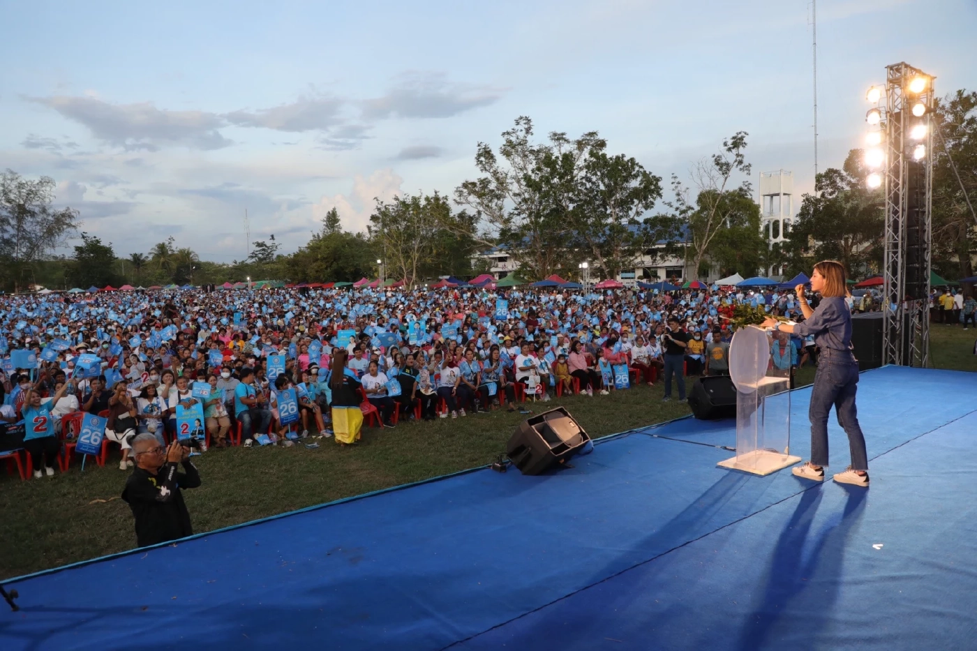 มาดามเดียร์ อ้อนชาวคลองหอยโข่ง สร้างประวัติศาสตร์อีกครั้ง ลั่นปักธงได้แน่