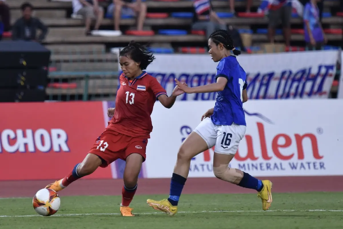 "ฟุตบอลหญิงทีมชาติไทย" ถล่ม กัมพูชา 6-0 คว้าเหรียญทองแดง ซีเกมส์ 2023