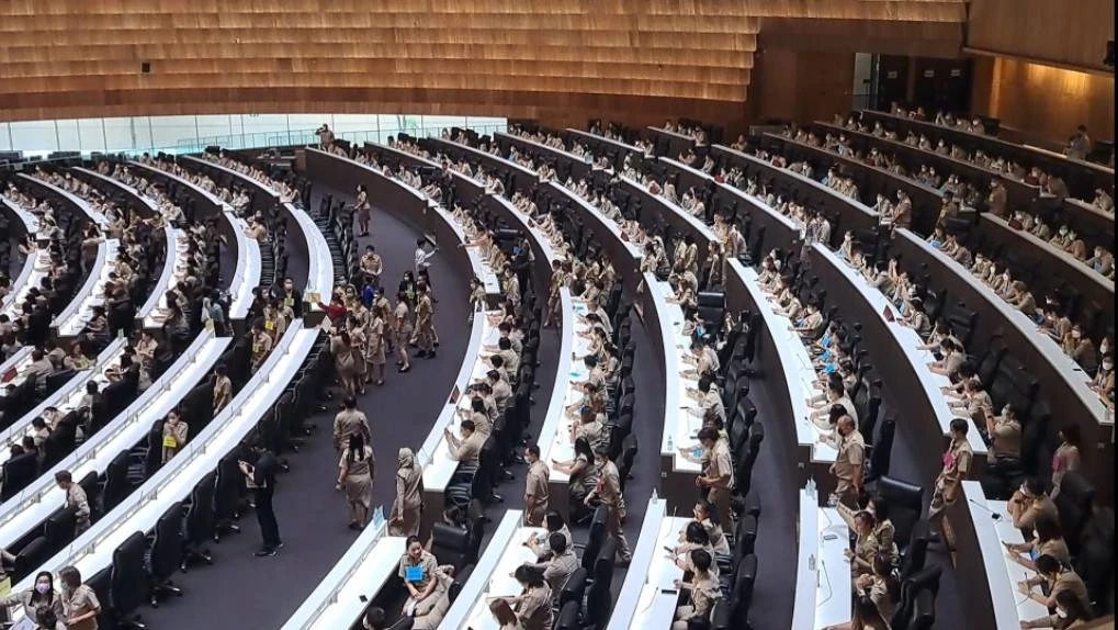 ซ้อมพิธีเปิดประชุมรัฐสภา ใช้อาคาร "สัปปายะสภาสถาน" เป็นครั้งแรก