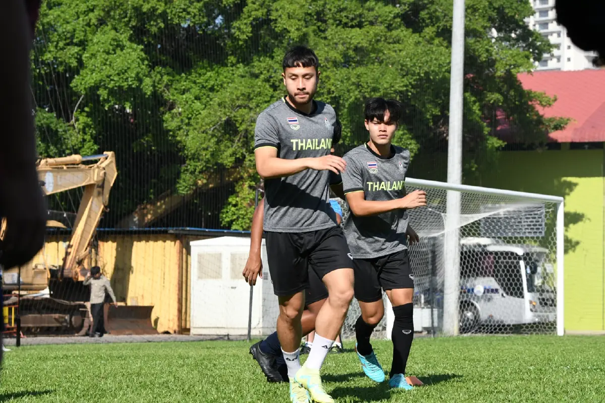 "ทีมชาติไทย" ซ้อมมื้อสุดท้ายก่อนดวลอินโดฯ "อชิตพล" ยันสู้เต็มที่เพื่อแชมป์