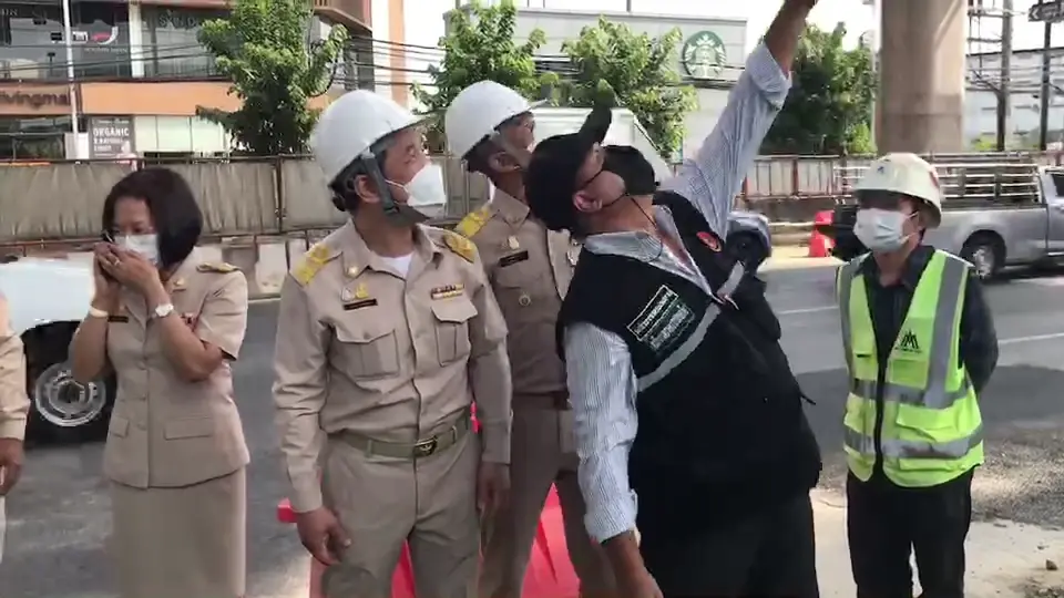 กระทรวงแรงงานฯ ตรวจความปลอดภัย แท่นปูน"พระราม 2"ถล่ม ตร.ยังไม่ตั้งข้อหาใคร