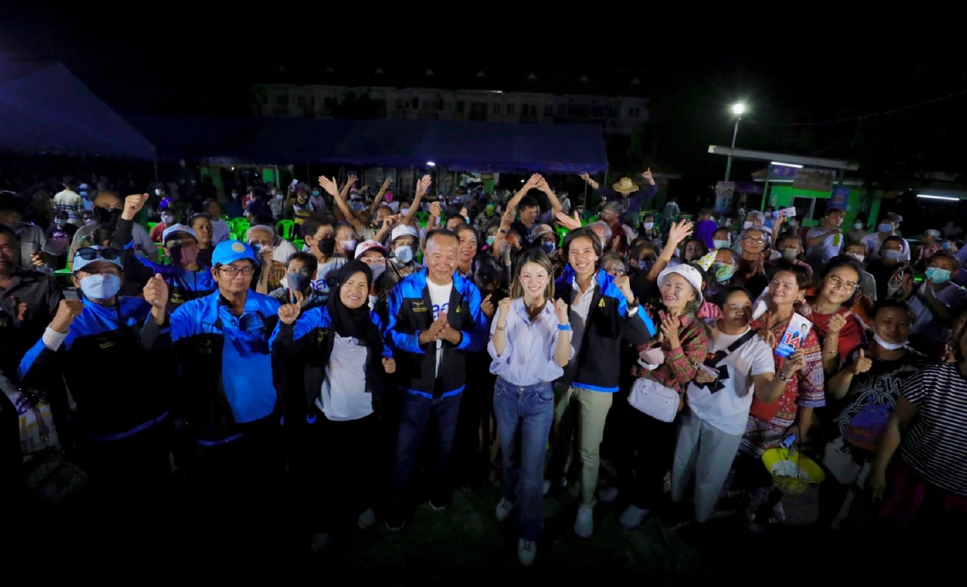 “มาดามเดียร์” ช่วยหาเสียง “เกศกานดา” ขอโอกาสเข้าสภา รับใช้ประชาชน  