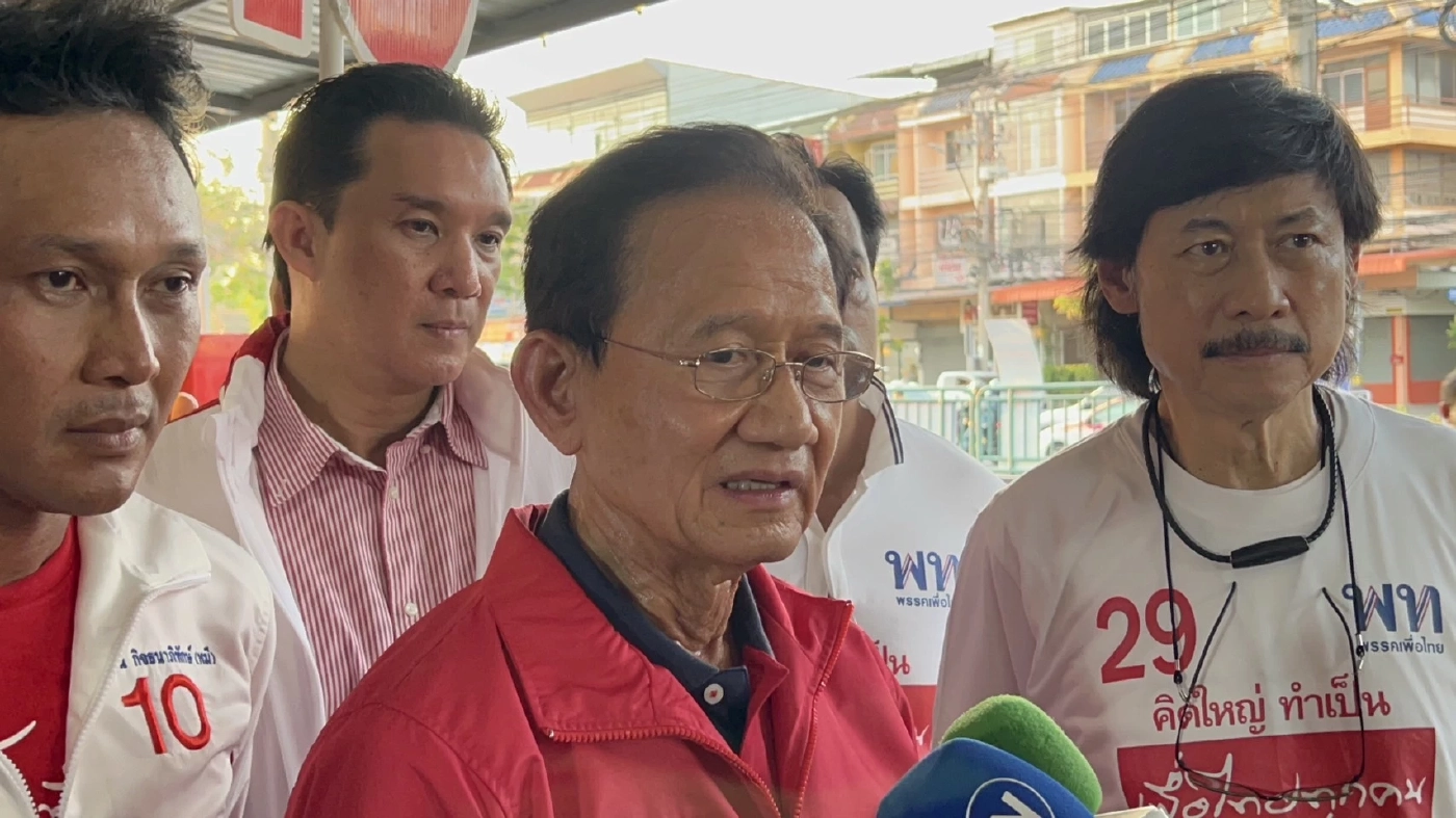 "มาดามนครบาล" ลุยหาเสียงเขตดอนเมือง เมินโพล "ก้าวไกล" เร่งเครื่องจี้ติด