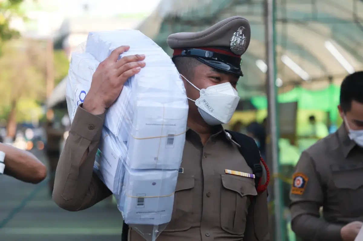 ปิดหีบ"เลือกตั้งล่วงหน้า" ม.รามฯ ประชาชนใช้สิทธิ กว่า 90%