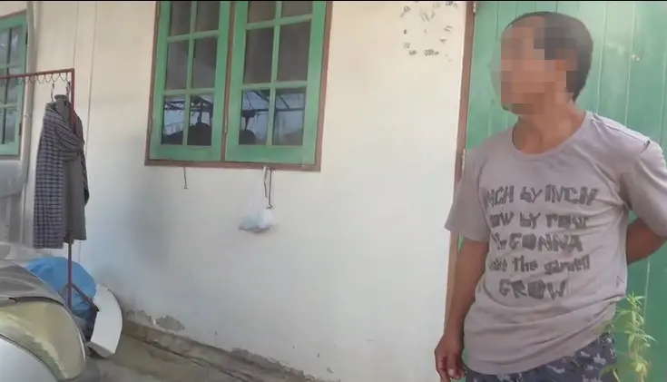 นายนิกร ทองกุ้ย อายุ 40 ปี คนดูแลห้องพัก