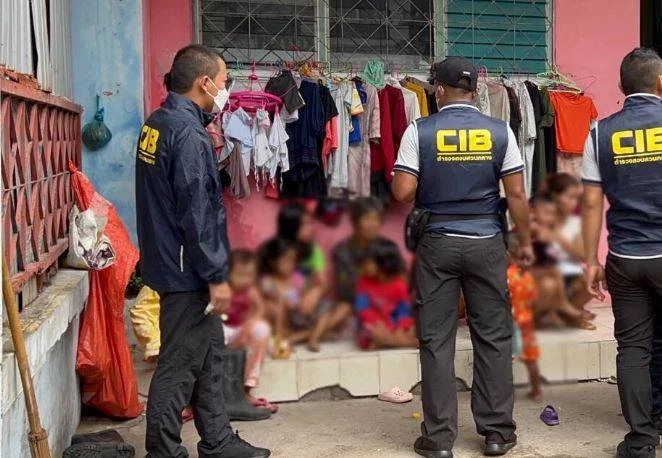 ปคม. บุกทลายแก๊งขอทานกัมพูชา นำเด็กมาเร่ขอเงินกลางเมืองพัทยา