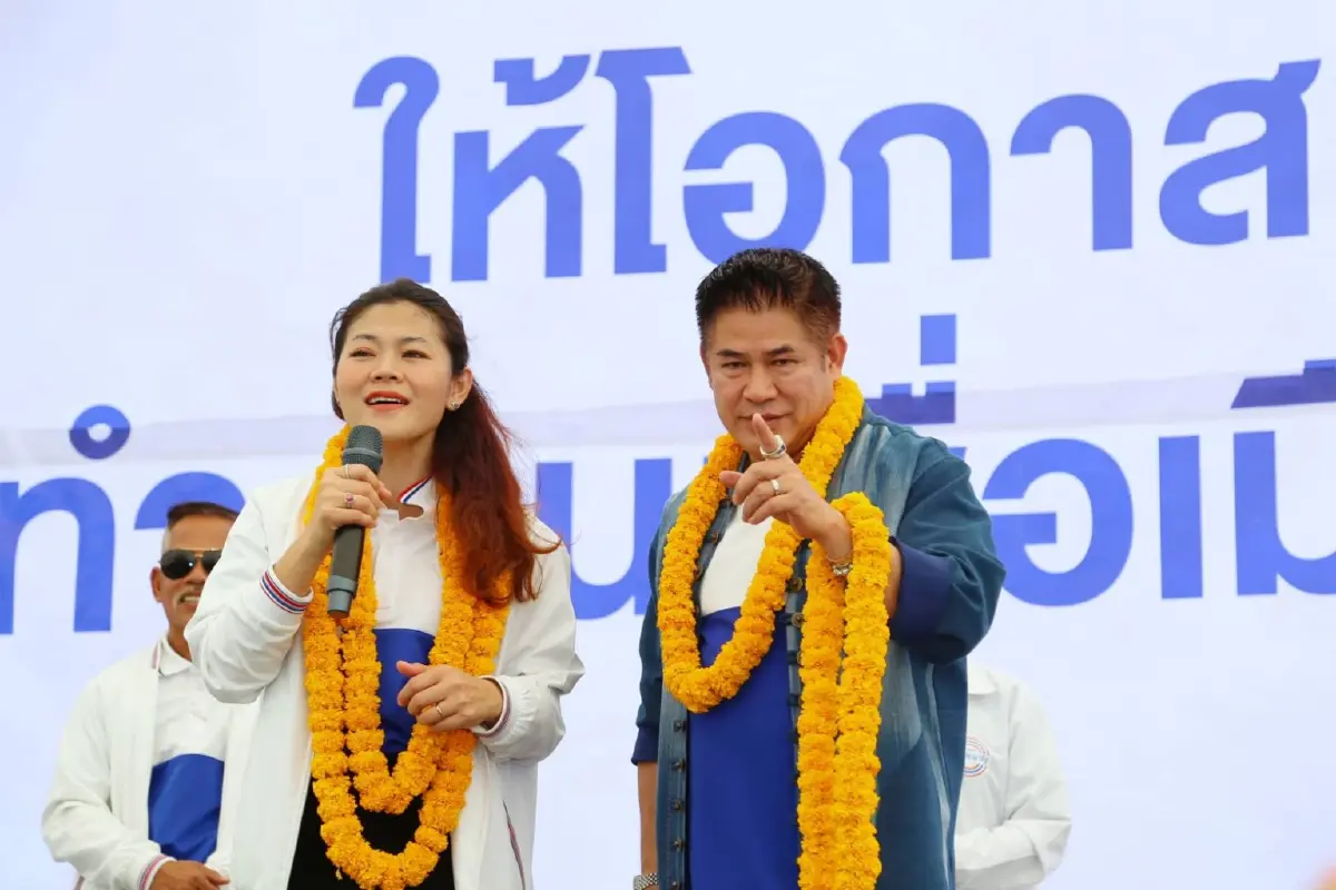 "ผู้กองธรรมนัส" เชิญชวนประชาชนไปใช้สิทธิ์ กาบัตร พปชร. ให้คะแนนท่วมท้น