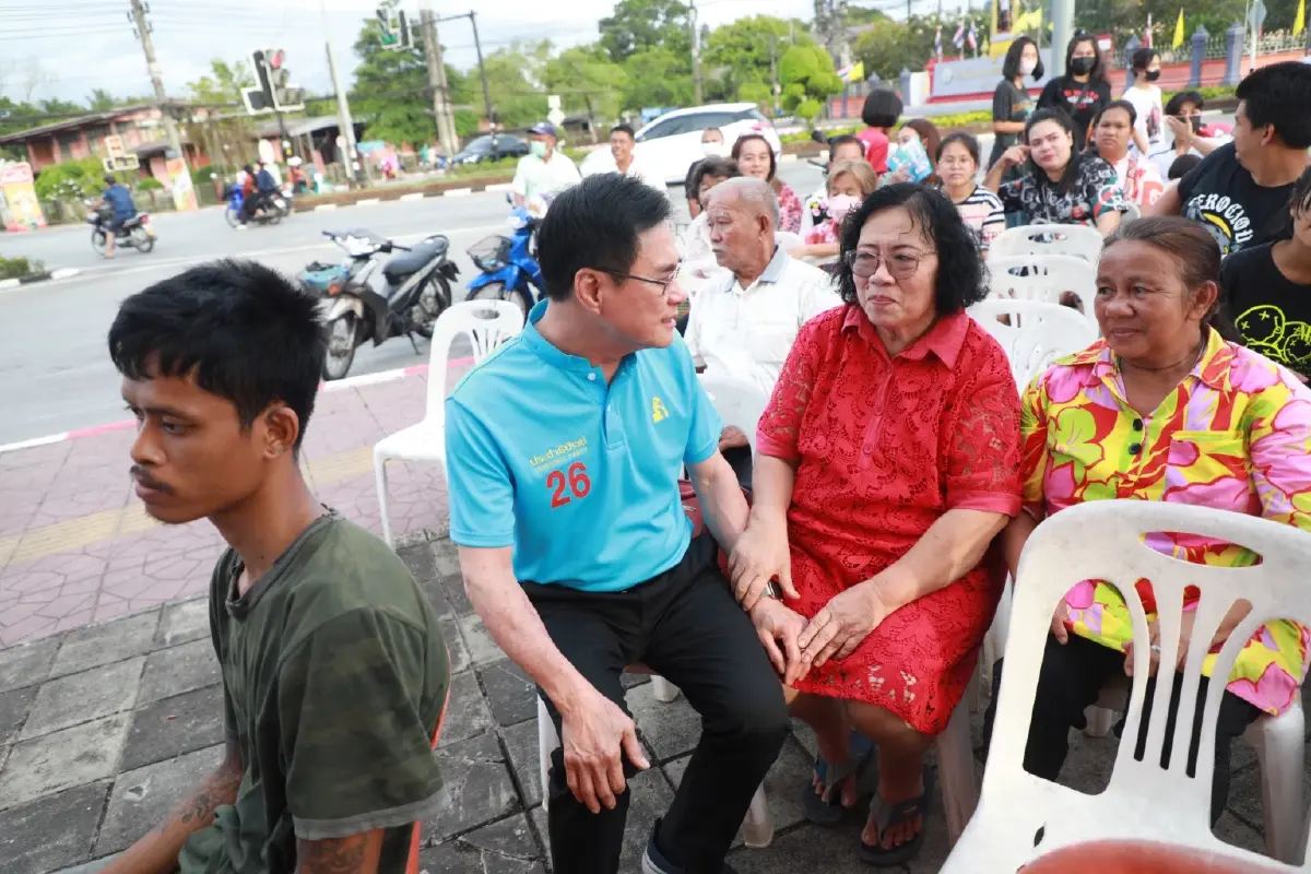 "จุรินทร์" อ้อนพี่น้องในบ้านเกิด กาปชป.ทั้ง 2 ใบ เพื่อศักดิ์ศรีคนพังงา