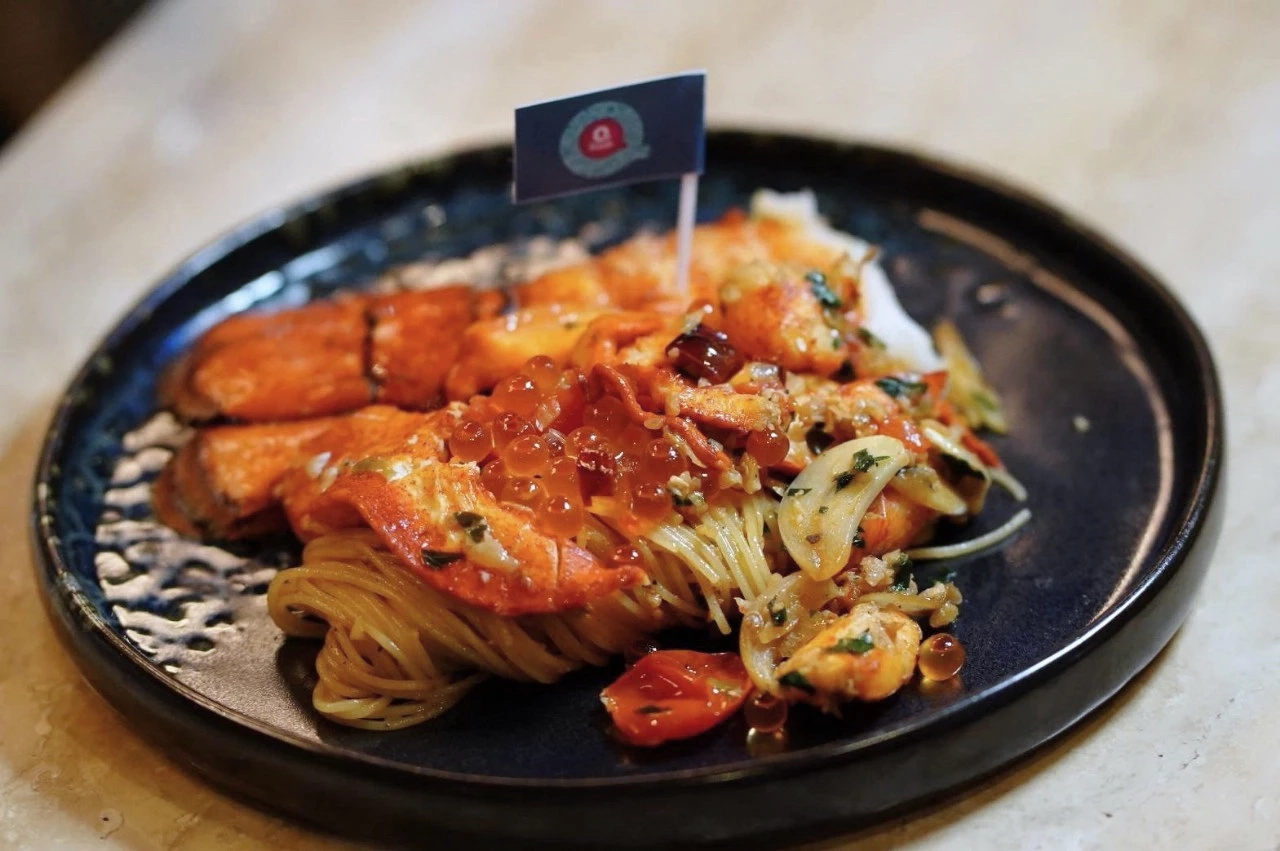 Lobster &amp; Anchovy pasta