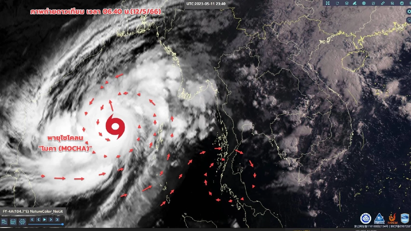รายงานสภาพอากาศสัปดาห์หน้า อิทธิพลจากพายุไซโคลนโมคา ทำไทยฝนตกต่อเนื่อง