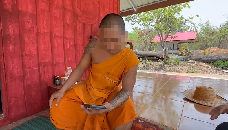 พระกิตติศักดิ์ ทองผุย ผู้ก่อเหตุ