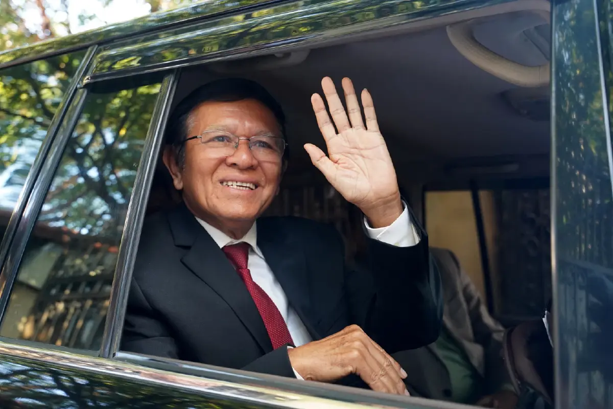 เกิ้ม สกคา อดีตหัวหน้าพรรค CNRP