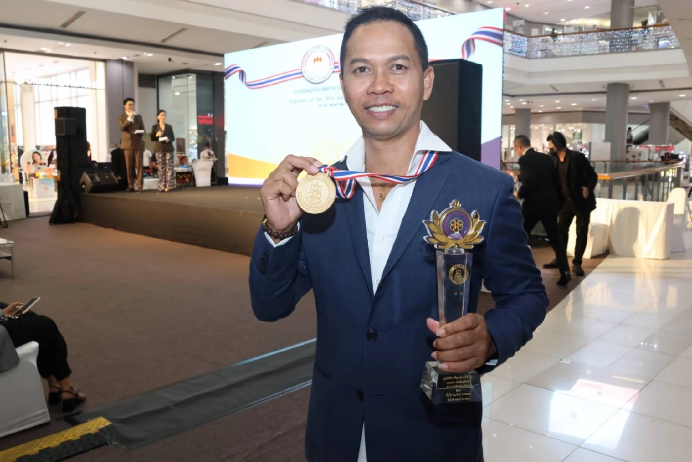 มูลนิธิซีเกมส์ จัดงานยกย่องเชิดชูเกียรติ 32 ตำนานนักกีฬาซีเกมส์ไทย​