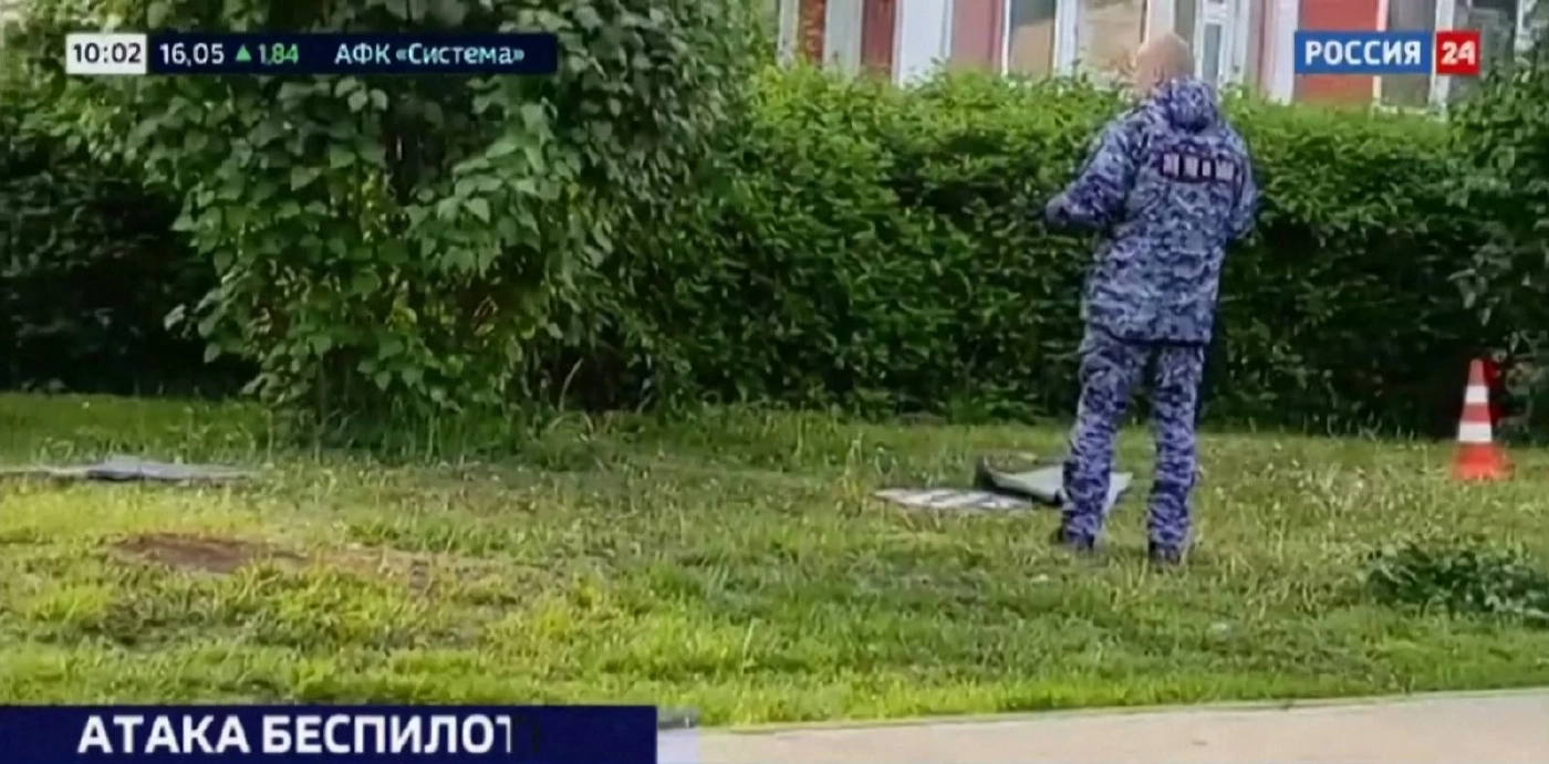 'โดรนกามิกาเซ่' ภัยหน้าประตูบ้านรัสเซีย