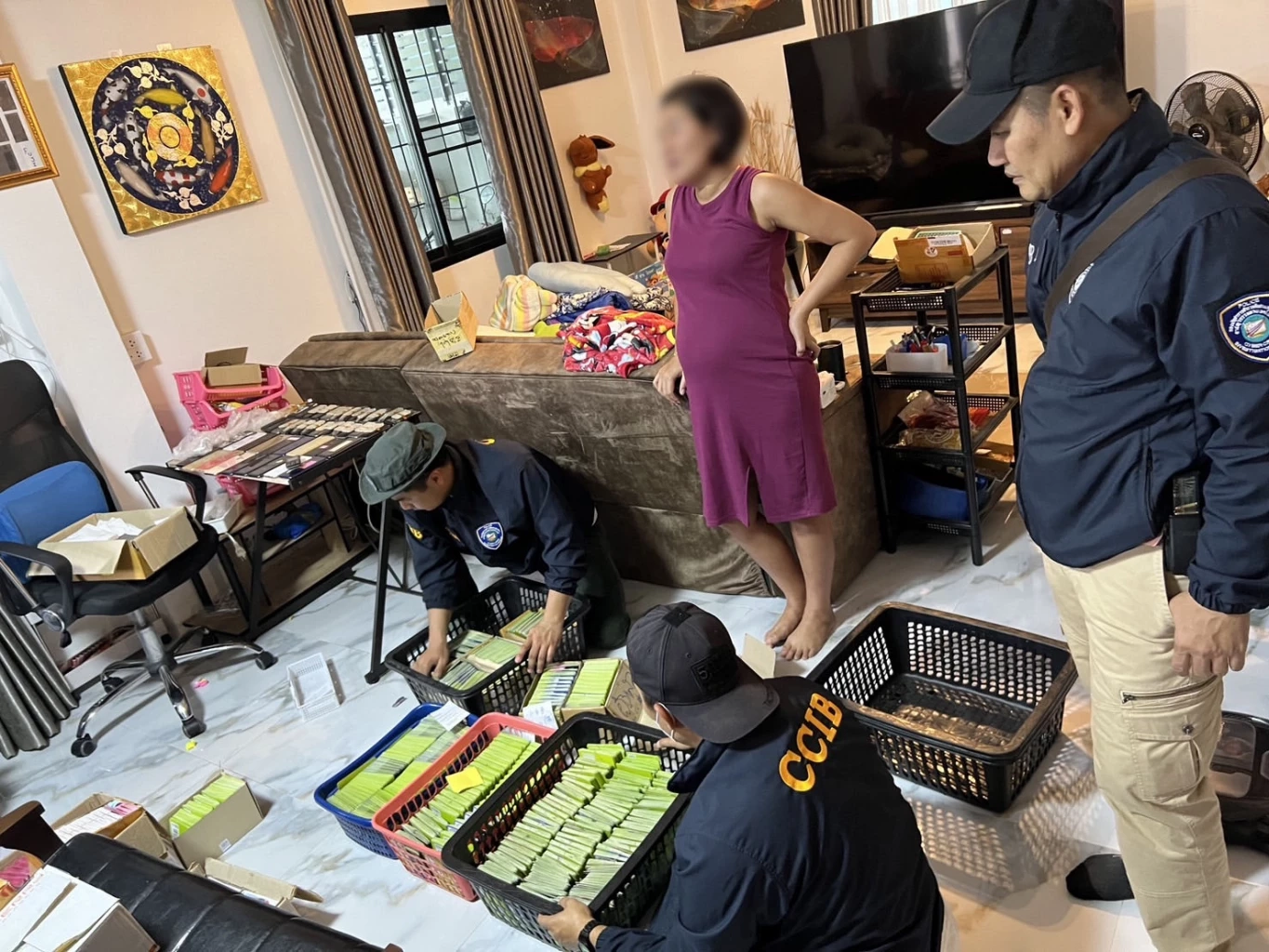 ตำรวจไซเบอร์ ทลายแหล่งผลิตซิมผี ชายแดนแม่สอด