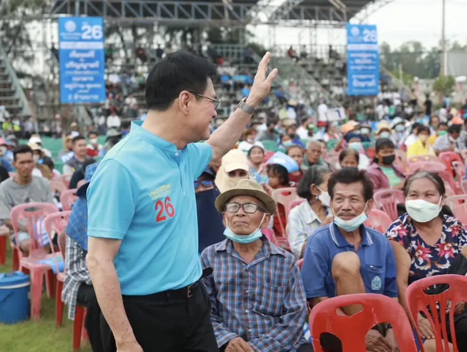 "จุรินทร์" มั่นใจ "ปชป." เสียงตอบรับดีมาก ไม่หวั่น พปชร.-รทสช. รุกพื้นที่ใต้