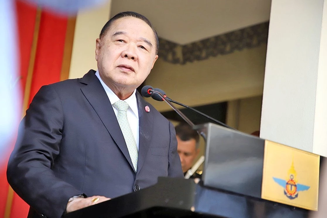 พล.อ.ประวิตร  วงษ์สุวรรณ หัวหน้าพรรคพลังประชารัฐและแคนดิเดตนายกฯของพรรค 