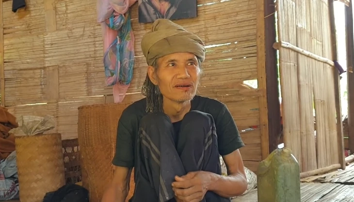 นายหน่อแอะ มีมิ ผู้นำจิตวิญญาณชาวกะเหรี่ยงบางกลอย 