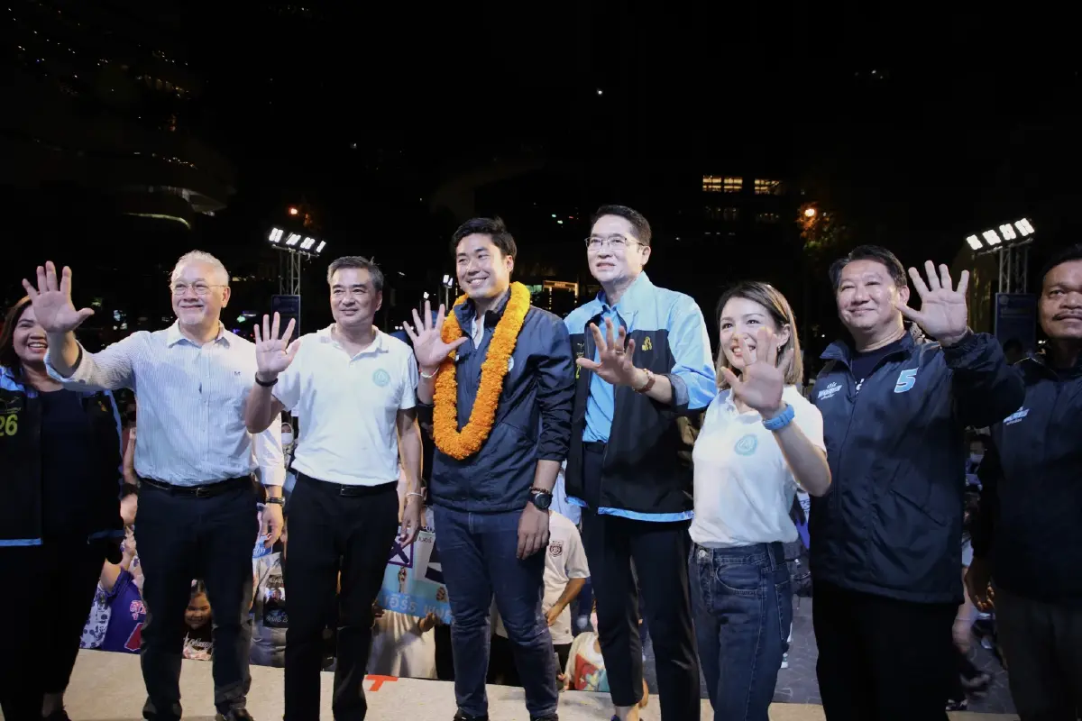 "จุรินทร์-อภิสิทธิ์" นำทัพผู้สมัครปราศรัยใหญ่จัดเต็ม ลานคนเมือง 12 พ.ค.นี้