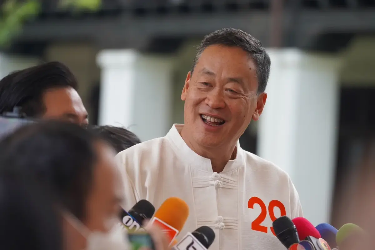 "เศรษฐา" ลั่นปราศรัยโค้งสุดท้ายกทม. ปลุกเสียงพลังเงียบ เลือก"เพื่อไทย"