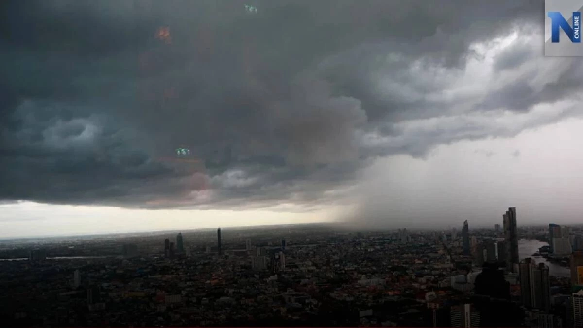 กรมอุตุฯ เตือน ฝนฟ้าคะนองทั่วไทย ภาคใต้หนักสุด ร้อยละ 70 ของพื้นที่