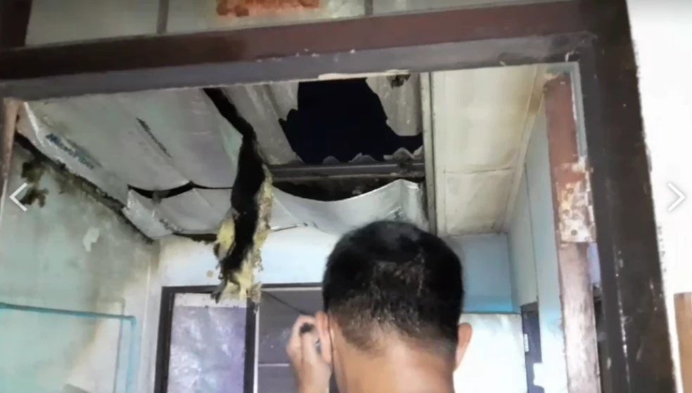 สลด! เสี่ยเจ้าของอู่วัยเก๋า ปีนหลังคาซ่อมบ้าน พลัดตกหัวกระแทกพื้นดับอนาถ