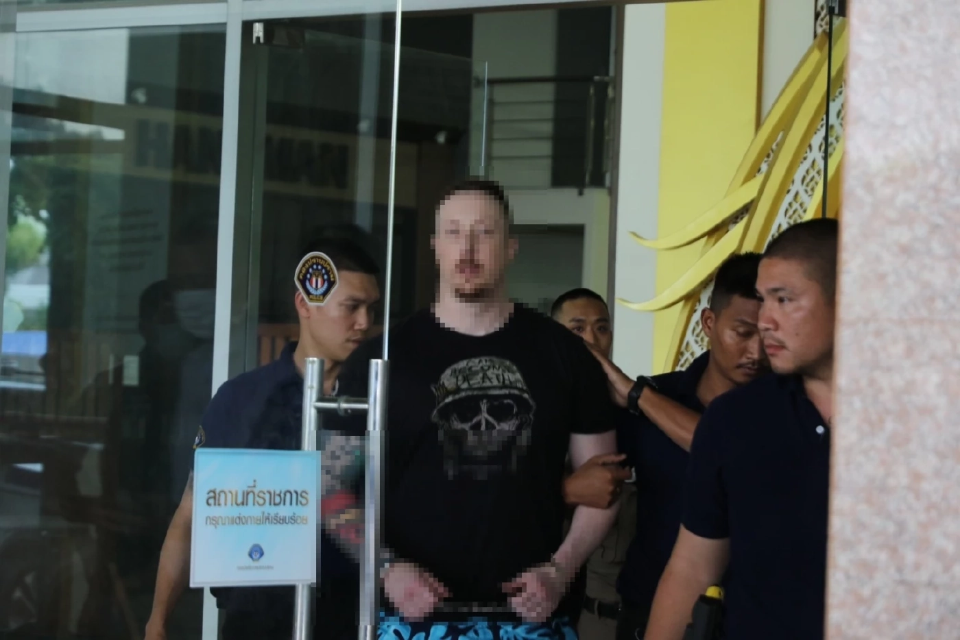 หนุมานกองปราบ คุม "หนุ่มแคนนาดา" นักฆ่ามือพระกาฬ ส่งฝากขัง