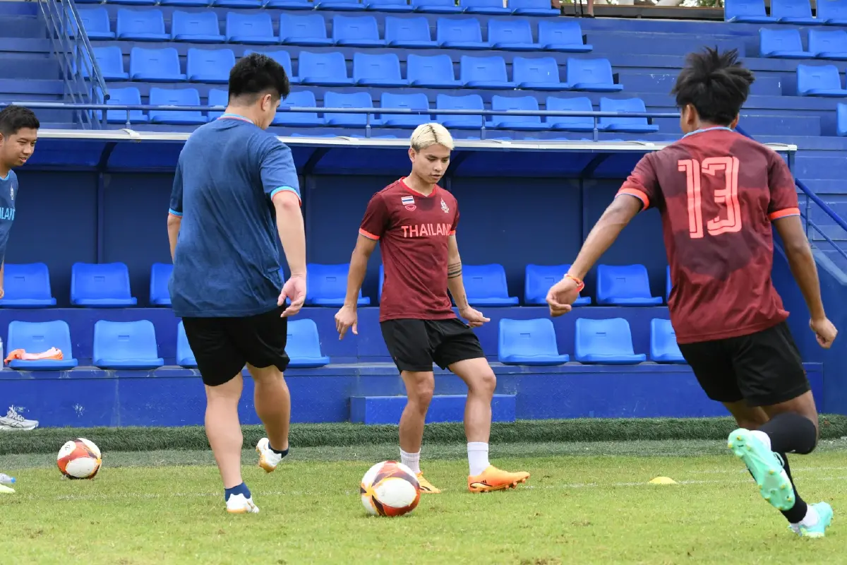 "ทีมชาติไทยชุดซีเกมส์" ซ้อมต่อเนื่องก่อนดวล มาเลเซีย 6 พ.ค.นี้