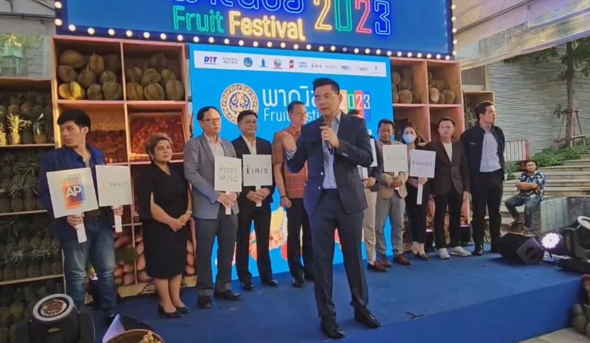 เปิดงานตลาดผลไม้ยอดฮิต ประจำฤดูกาล ช่วยเกษตรกร-กระตุ้นเศรษฐกิจเมืองพัทยา