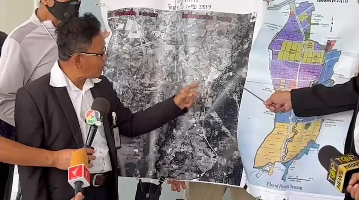 ชาวบ้านร้องปปป. เอาผิดอดีตผู้ว่าฯเอื้อโรงงานรุกลำน้ำ “กุดปืน”