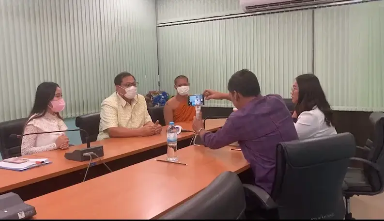 นายสนอง เพ็ชรฉกรรจ์ อายุ 59 ปี ผอ.โรงเรียน ที่เกิดเหตุ