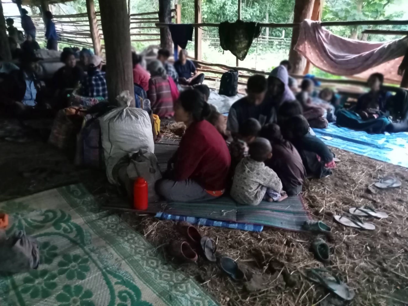 กะเหรี่ยงถล่มทหารเมียนมา รัฐคะยา ผู้ลี้ภัยสงครามทะลักแม่ฮ่องสอน 3.3 พันคน