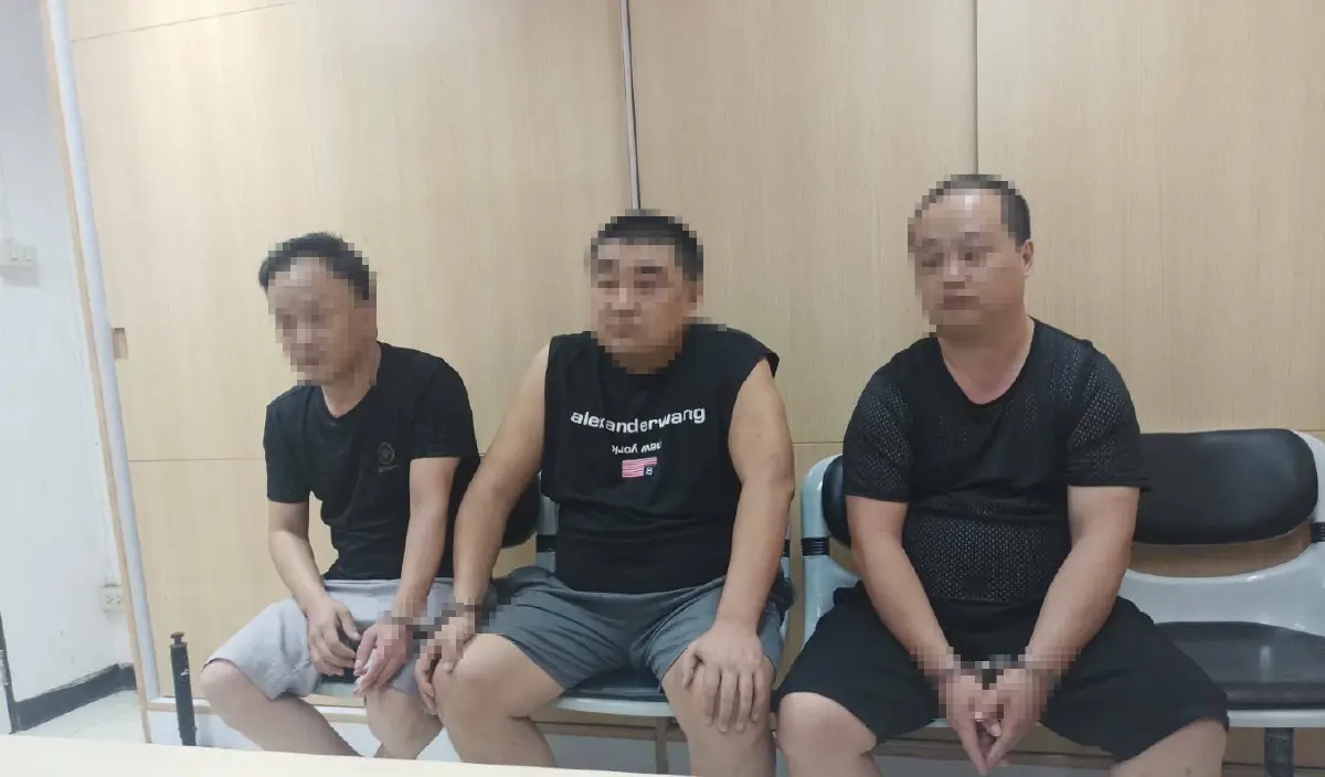 3 มังกรแก๊งคอลเซ็นเตอร์ หนีซุกอกตำรวจไทย ร้องขอส่งกลับประเทศจีน