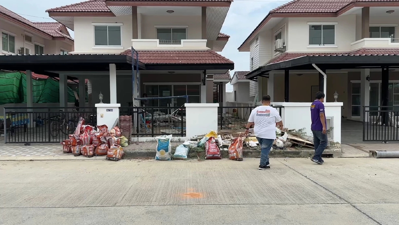 บริเวณจุดที่เกิดเหตุ