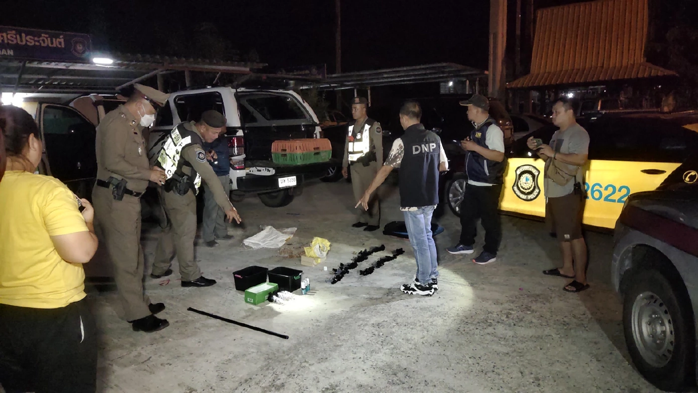 ตร.ทางหลวง รวบแก๊งค้าลิงข้ามชาติ แอบจับส่งนายทุน อ้างทำนาแล้วรายได้มีดี