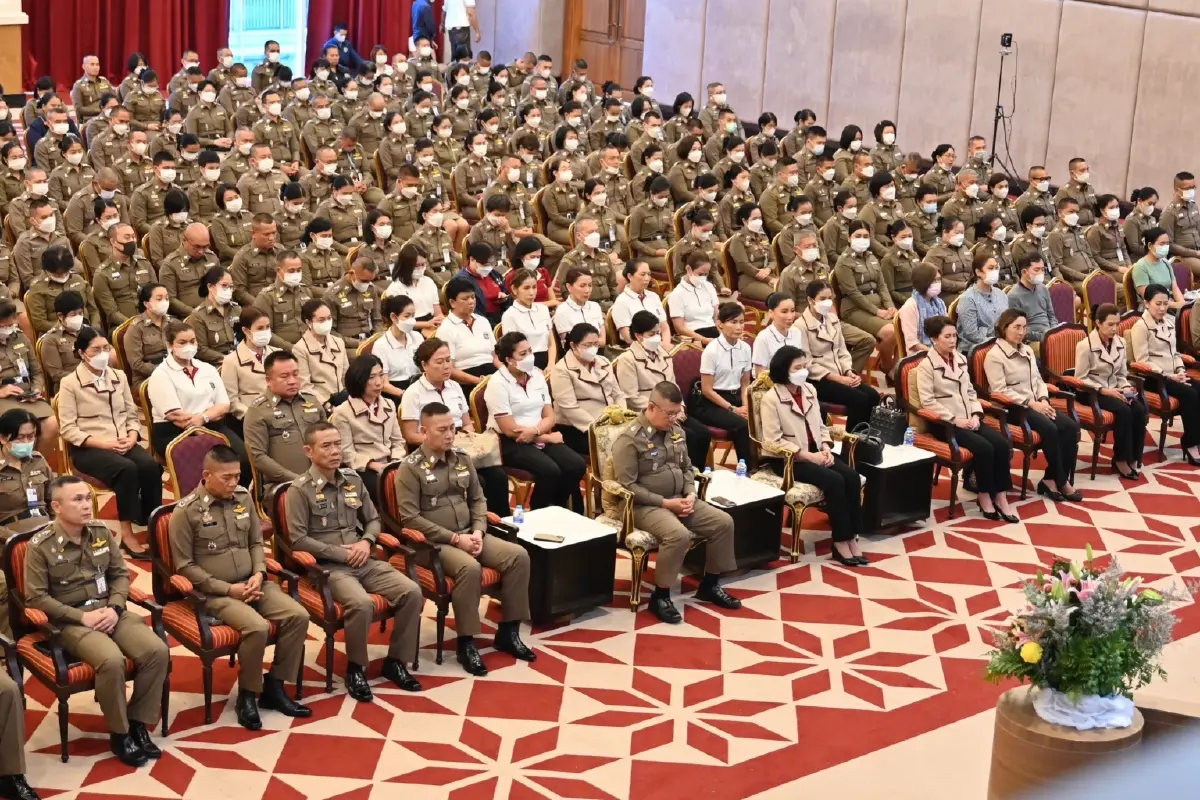 ผบ.ตร. นำตำรวจ ฟังบรรยาย "ธรรมนำใจ" ครั้งที่ 4