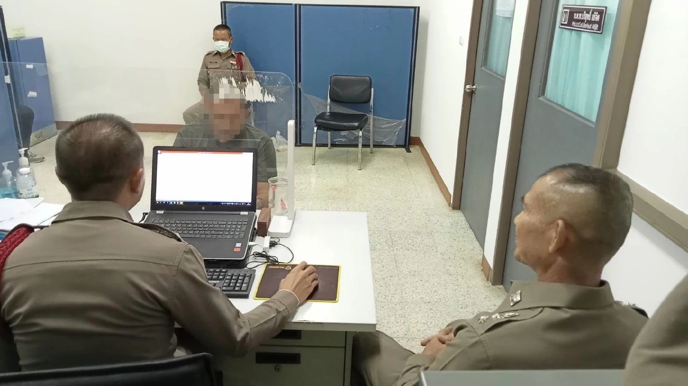 นายชาญณรงค์ กิ่งคำ ผู้ต้องหายิงแฟนลูกสาวร้านอาหารชื่อดัง