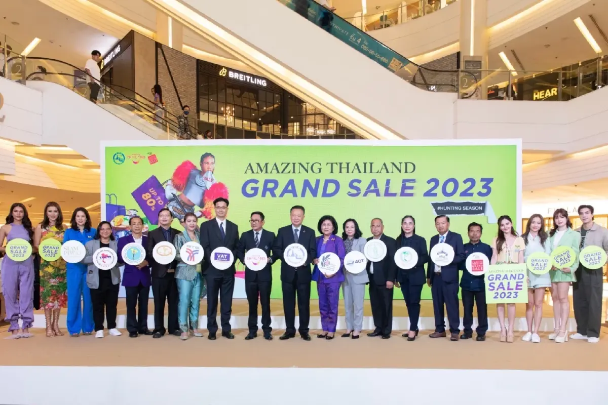 บีทีเอส จับมือ ททท. กระตุ้นการท่องเที่ยวไทย “Amazing Thailand Grand Sale 2023”